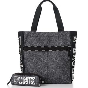 Sold!! 💥Victoria Secret Gray & Black Tote